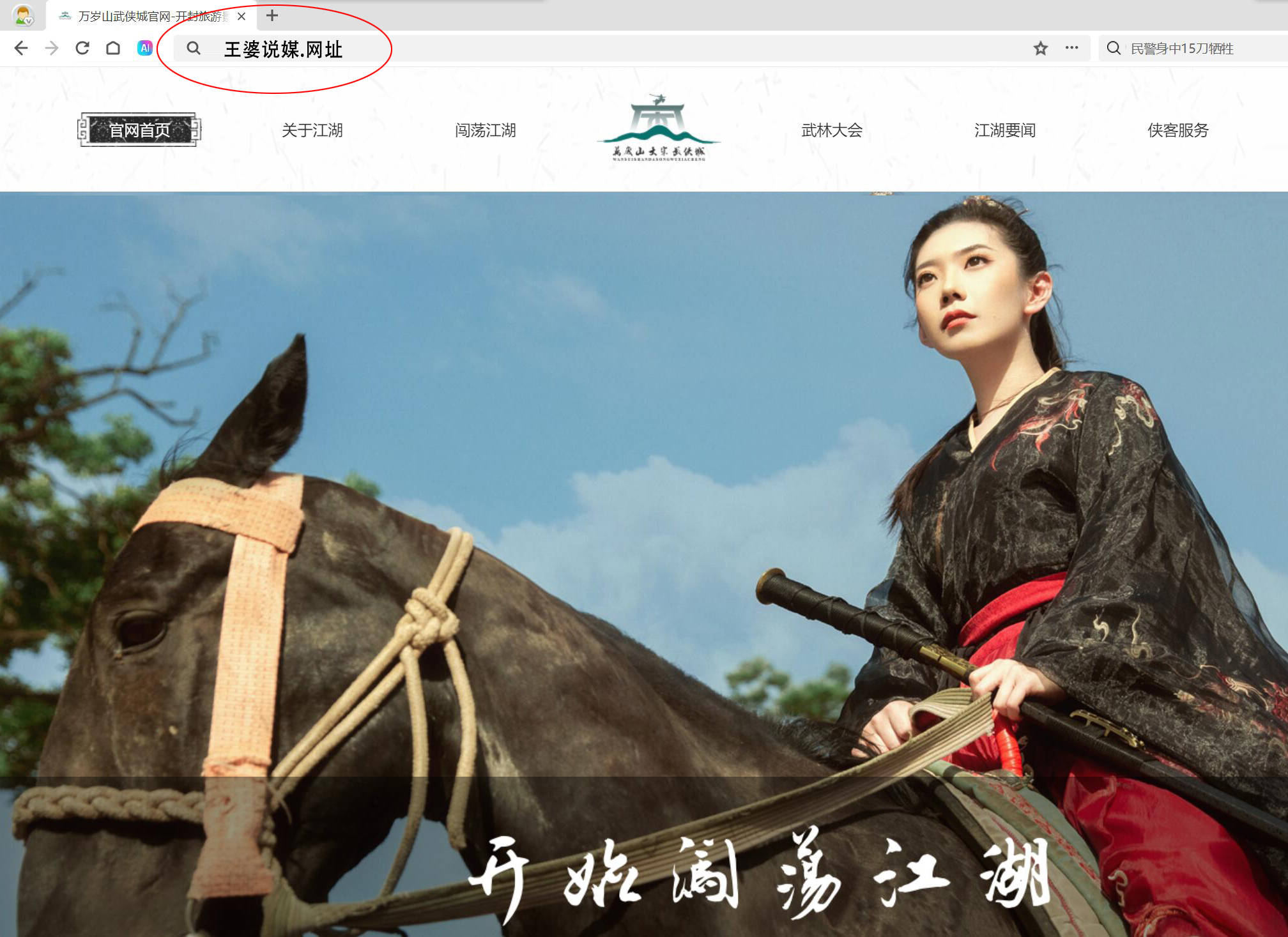 河南中网互联科技集团：“王婆说媒”爆火，景区紧急抢注中文网址保护知识产权